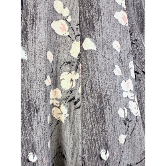1950s VTG Philmont Sportswear of Miami Grey/Pink Floral Circle Skirt Set M/L - Picture 7 of 15